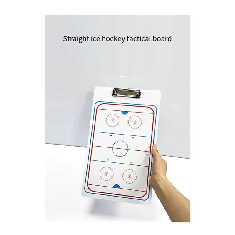 AA79 New Ice Hockey Coaching Boards Training Equipment Referee Practice Board Football Coaching Boards Strategy Tactic-Clipboard