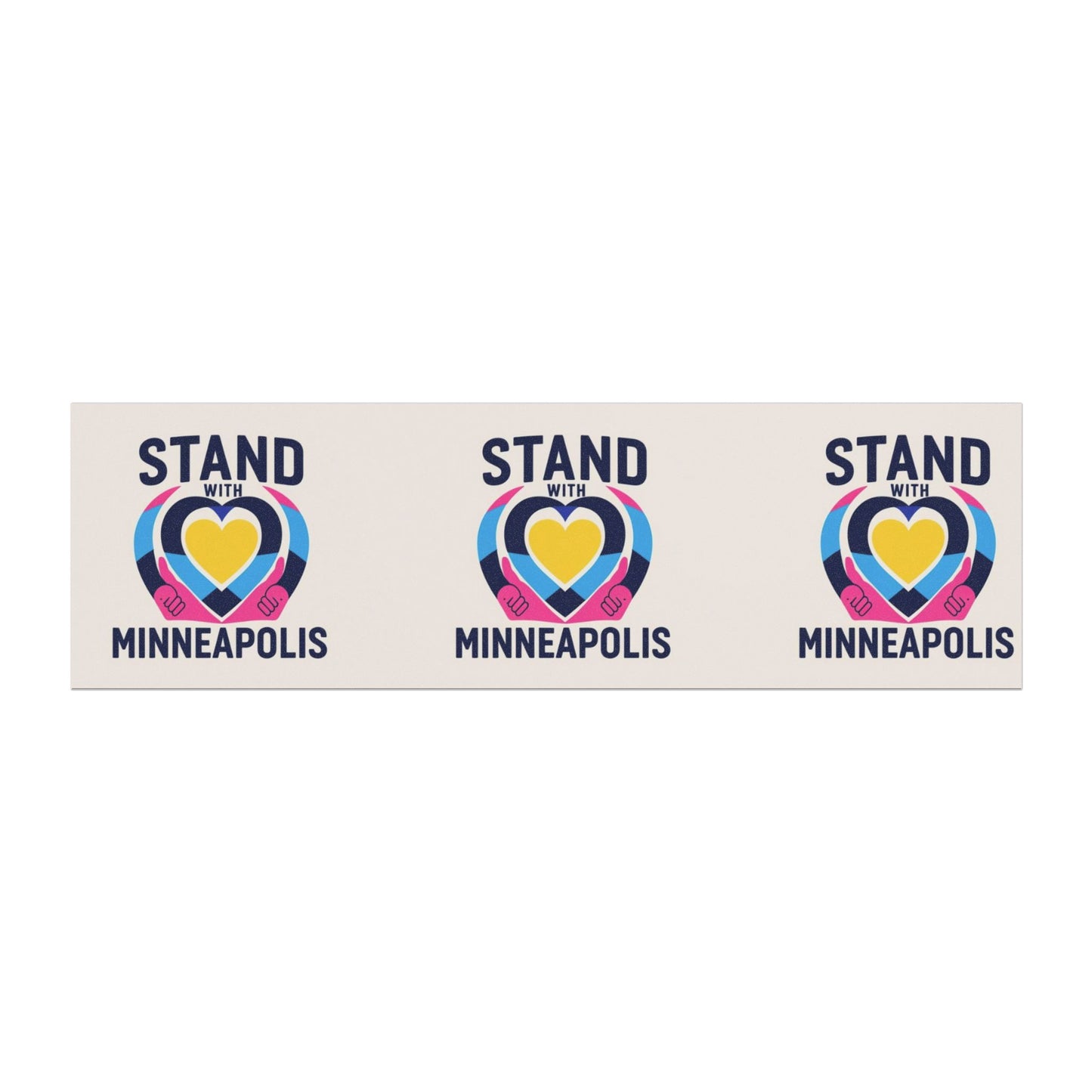 Stand with Minneapolis Car Magnet