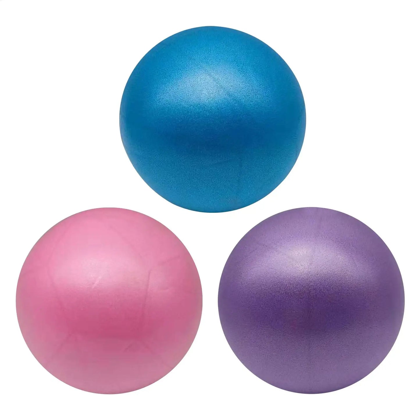 Small Yoga Ball Small Inflatable Gym Ball Yoga Equipment for Thigh Leg Arm Abdomen Butt Belly Training Fitness Rehabilitation