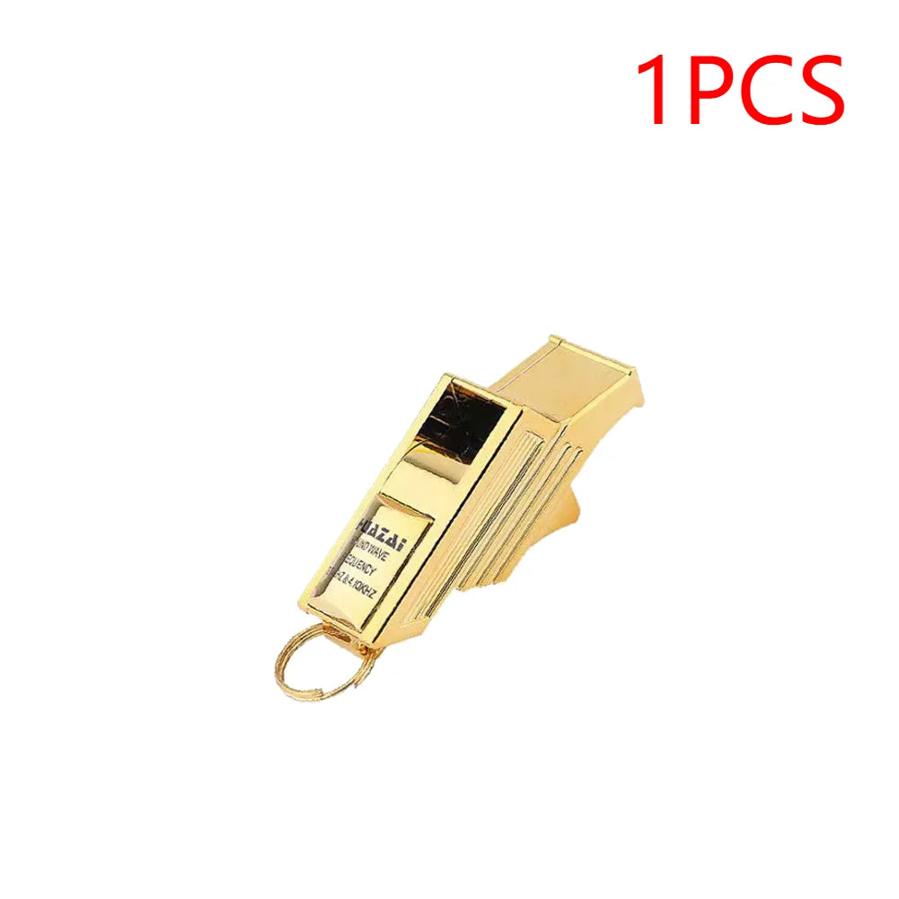 1-20PCS Professional Referee Whistle Soccer Football Training Equipment Sports Teacher Portable Emergency Whistle with Rope