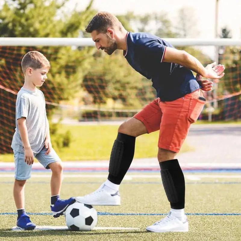 Ski Shin Pads Honeycomb Ski Shin Defender Shin Guards Breathable Shin Defender Ski Shin Pads Skiing Shin Guard For Ski Boots