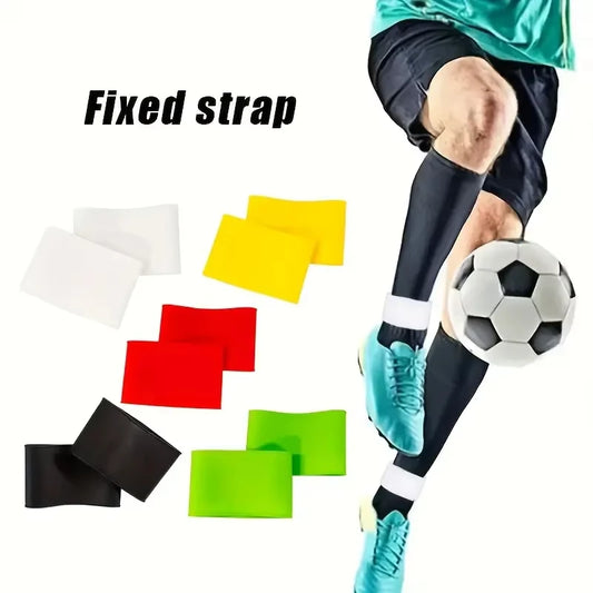 1 Pair Silicone Shin Guard Training Anti-Slip Anti-Slip Socks Sports Shin Guards Soccer Training Foot Guards