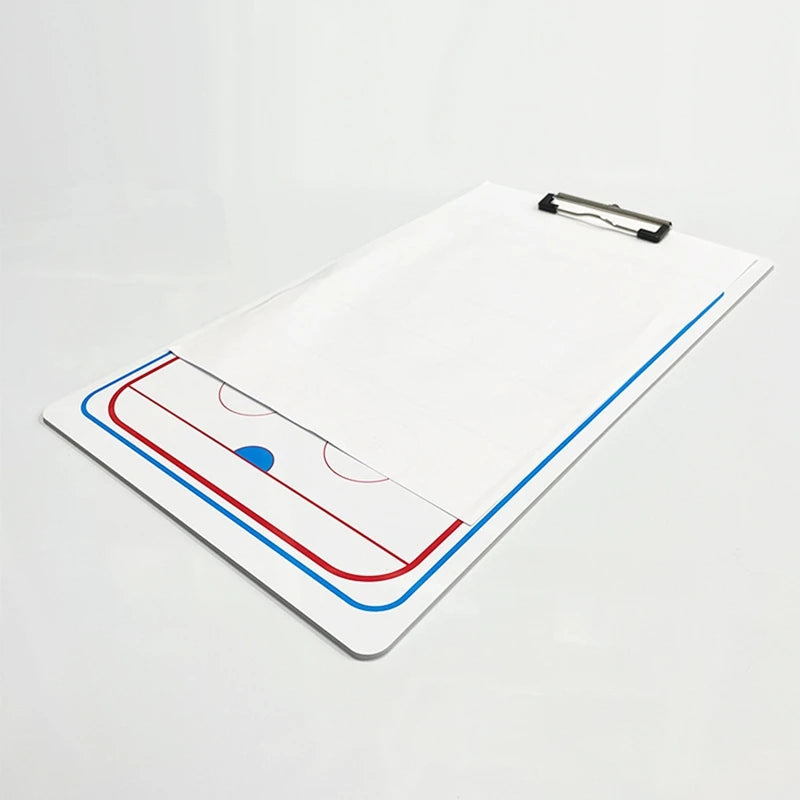 AA79 New Ice Hockey Coaching Boards Training Equipment Referee Practice Board Football Coaching Boards Strategy Tactic-Clipboard