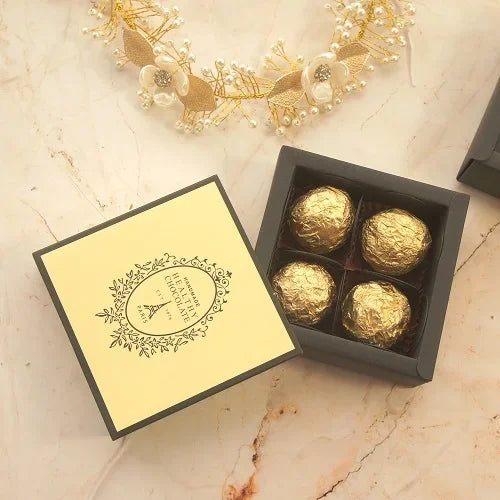 9*9*3.5CM pure red blue color 10 set Chocolate Paper Box as valentine's day Christmas Birthday Party wedding Gifts Packing use