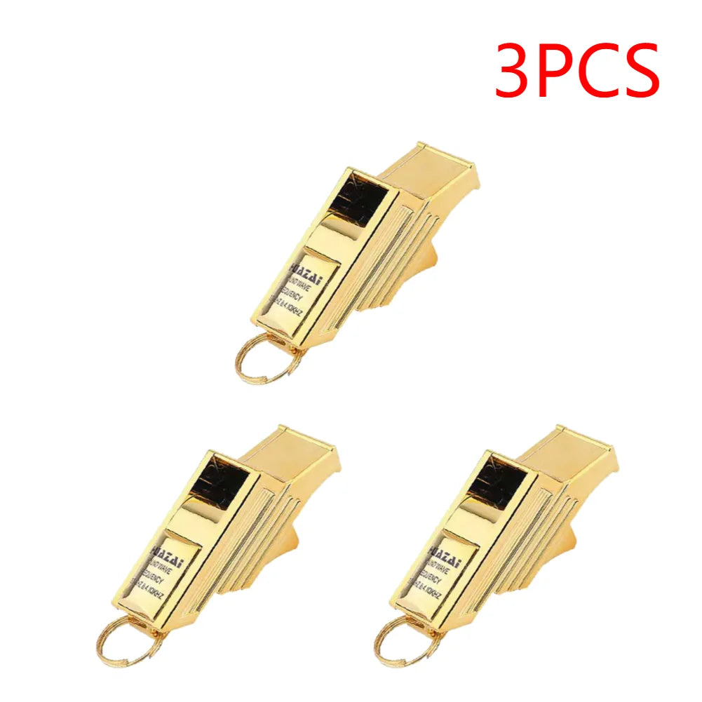 1-20PCS Professional Referee Whistle Soccer Football Training Equipment Sports Teacher Portable Emergency Whistle with Rope