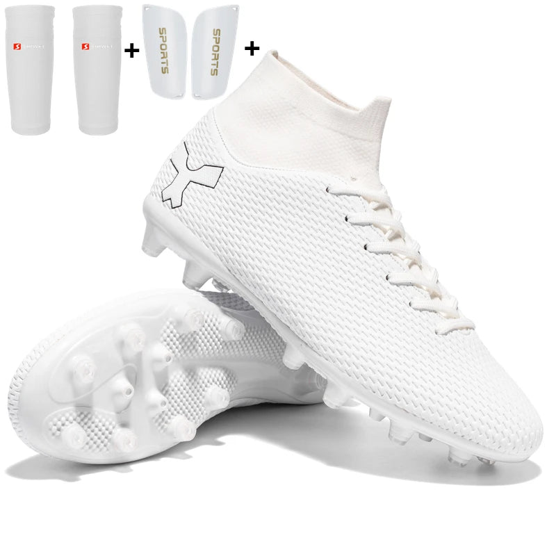 Men Quality Soccer Shoes Durable Boys Football Boots Lightweight Children Football Shoes Futsal Training Sneakers Soccer Cleats