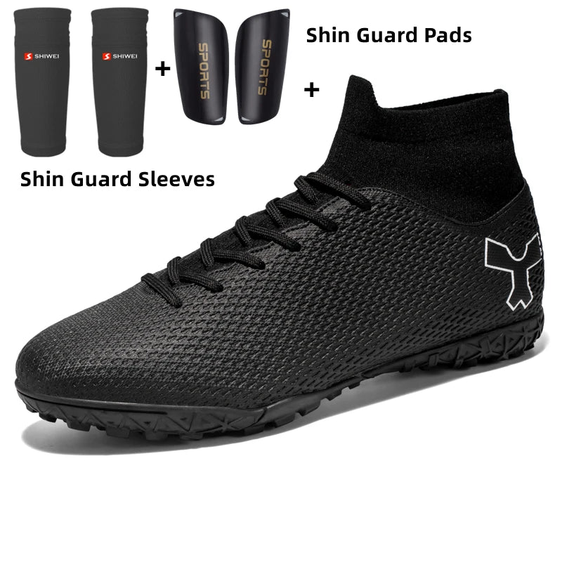 Men Quality Soccer Shoes Durable Boys Football Boots Lightweight Children Football Shoes Futsal Training Sneakers Soccer Cleats