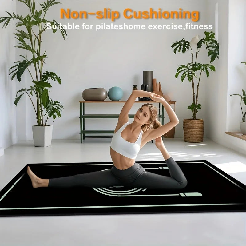 Yoga mat fitness mat household non-slip shock absorption silent widening sound insulation girls special jumping mat