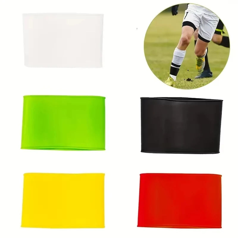 1 Pair Silicone Shin Guard Training Anti-Slip Anti-Slip Socks Sports Shin Guards Soccer Training Foot Guards