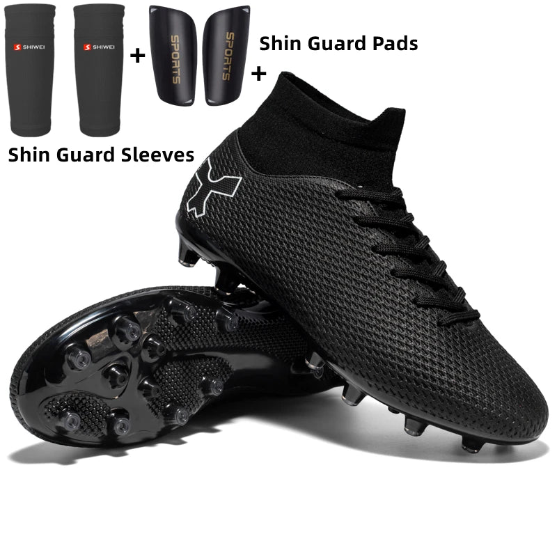 Men Quality Soccer Shoes Durable Boys Football Boots Lightweight Children Football Shoes Futsal Training Sneakers Soccer Cleats