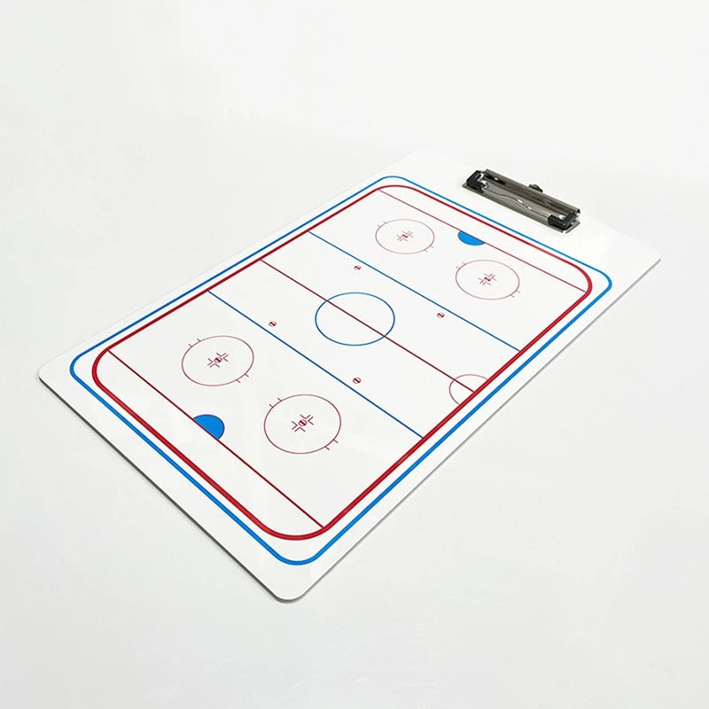 AA79 New Ice Hockey Coaching Boards Training Equipment Referee Practice Board Football Coaching Boards Strategy Tactic-Clipboard